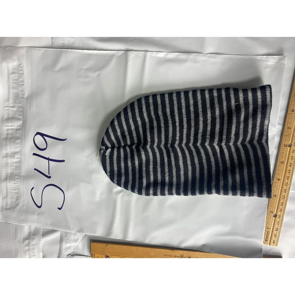 Black and White Striped Knit‎ Fabric Material Textile Roll